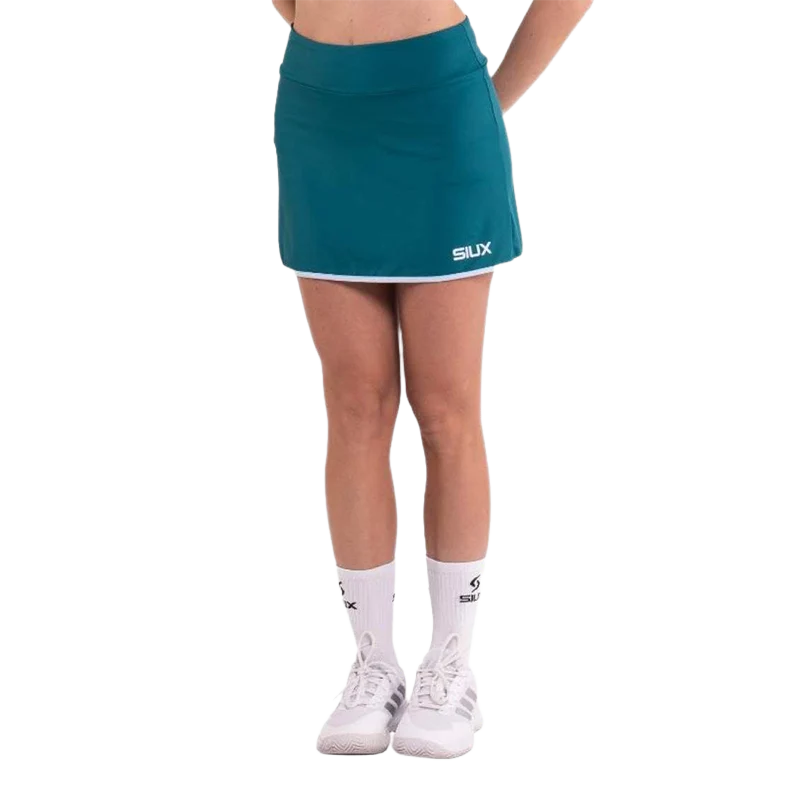 Falda Siux Silk Green Mujer 2026