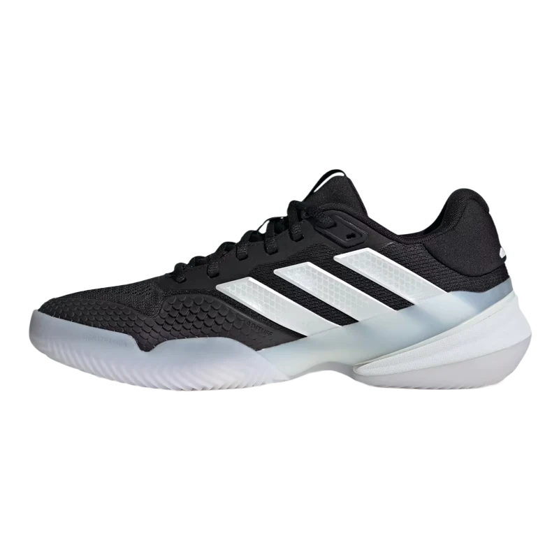 Zapatillas Adidas Barricade 14M CL Negro/Blanco 2026