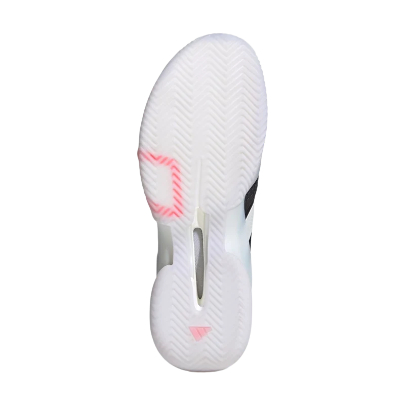 Zapatillas Adidas Barricade 14M CL Negro/Blanco 2026