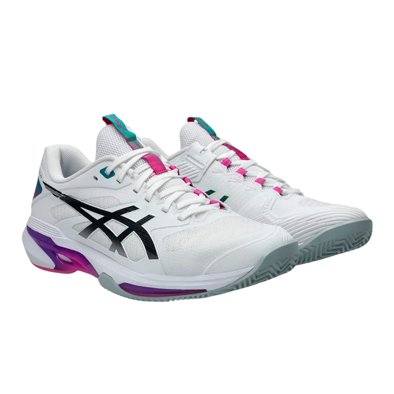 Zapatillas Asics Solution Speed FF 4 Clay White/Digital Sakura 2026