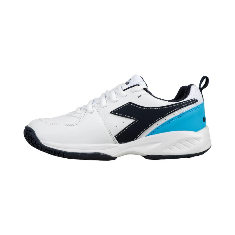 S. Challenge 5 SL Allcourtschuh Kinder - weiß, blau