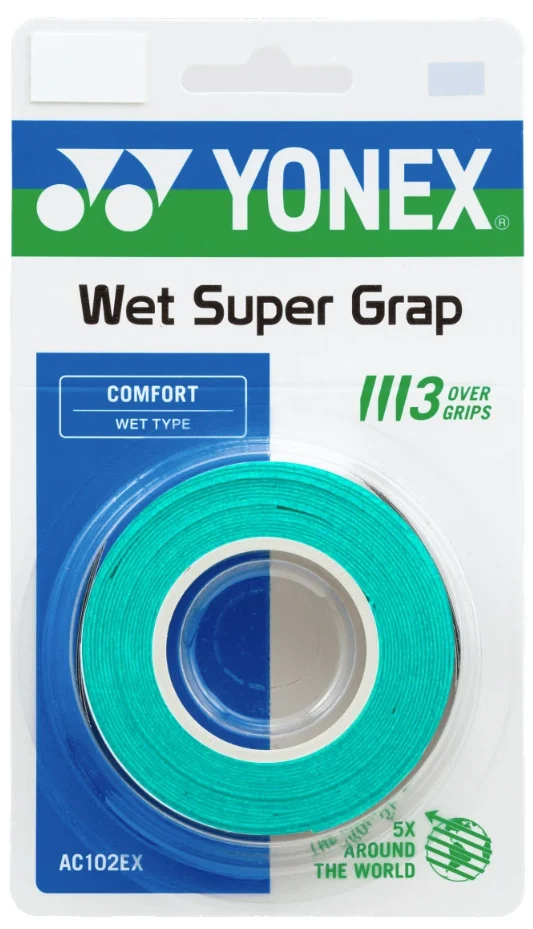 Yonex AC102EX Super Grap Overgrips - 3 Pack