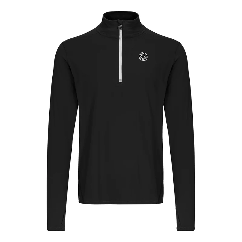 Zac Tech Half Zip Longsleeve Herren - schwarz, weiß
