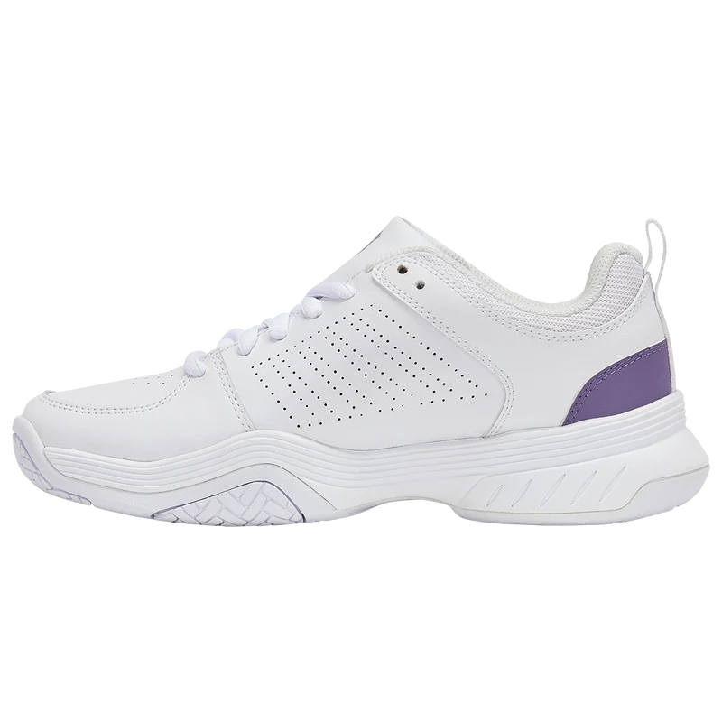 K-Swiss Women's Court Express 2 Tennis Shoes White Purple Haze