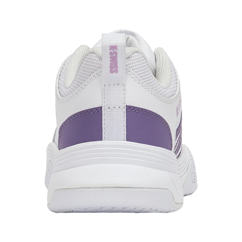K-Swiss Women's Court Express 2 Tennis Shoes White Purple Haze