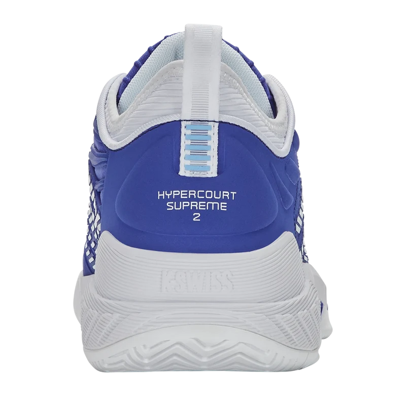 K-Swiss Men's Hypercourt Supreme 2 Tennis Shoes Dazzling Blue