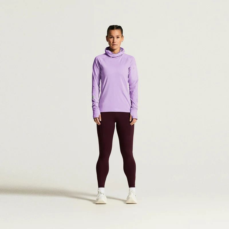 SubZ Thermal Laufshirt Damen - lila