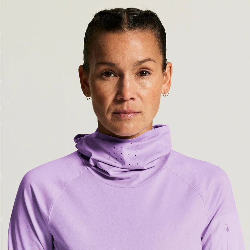 SubZ Thermal Laufshirt Damen - lila