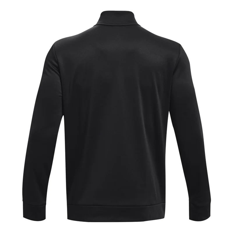 Quarter Half-Zip Longsleeve Herren-Schwarz
