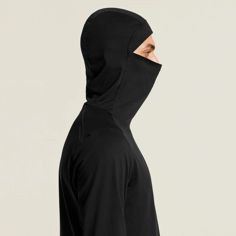 SubZ Thermal Laufshirt Herren - schwarz