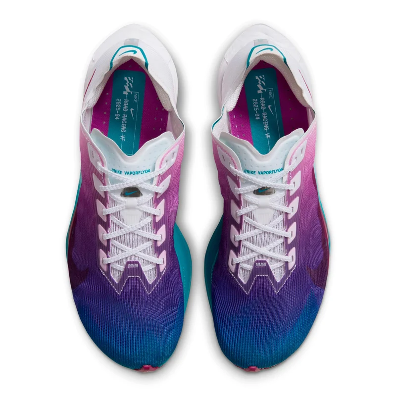 Vaporfly 4 Wettkampfschuh Damen - weiß, mehrfarbig