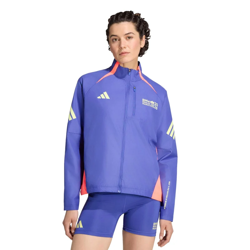 BMW Berlin Laufjacke Damen - blau, gelb