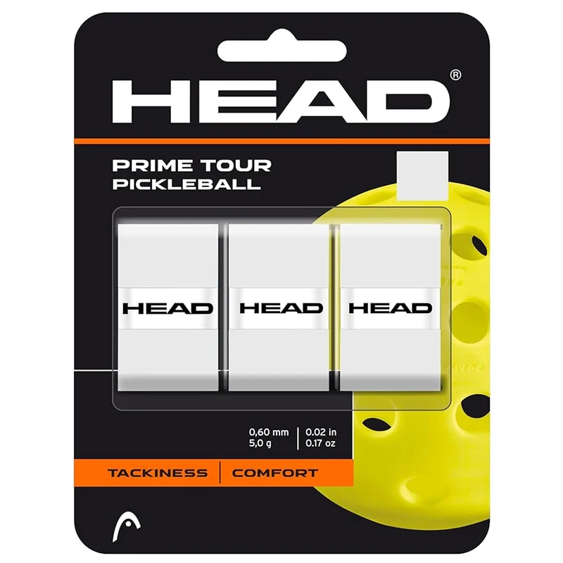 Head Prime Tour Pickleball Overgrips - 3 Pack