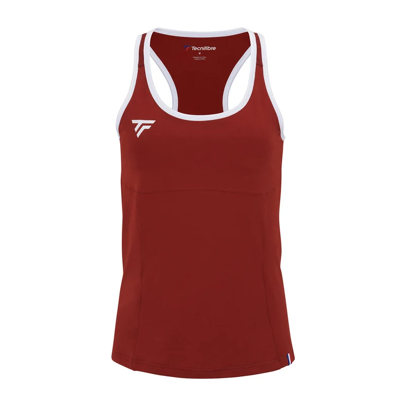 Team Tank-Top Damen-Dunkelrot