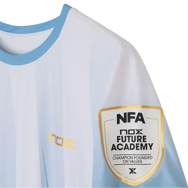 Camiseta Nox Sponsors AT10 Light Blue Agustín Tapia 2026