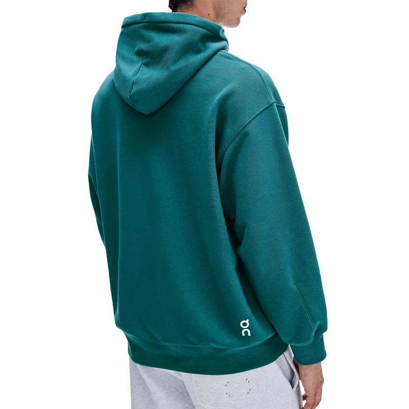 Club Hoody Herren - petrol, weiß