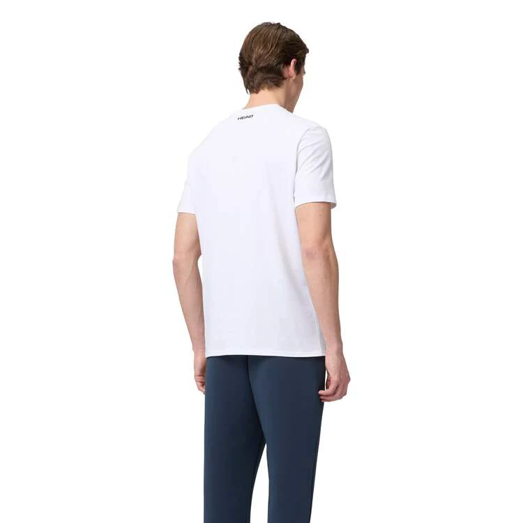 HEAD Men's Vision T-Shirt White Purple