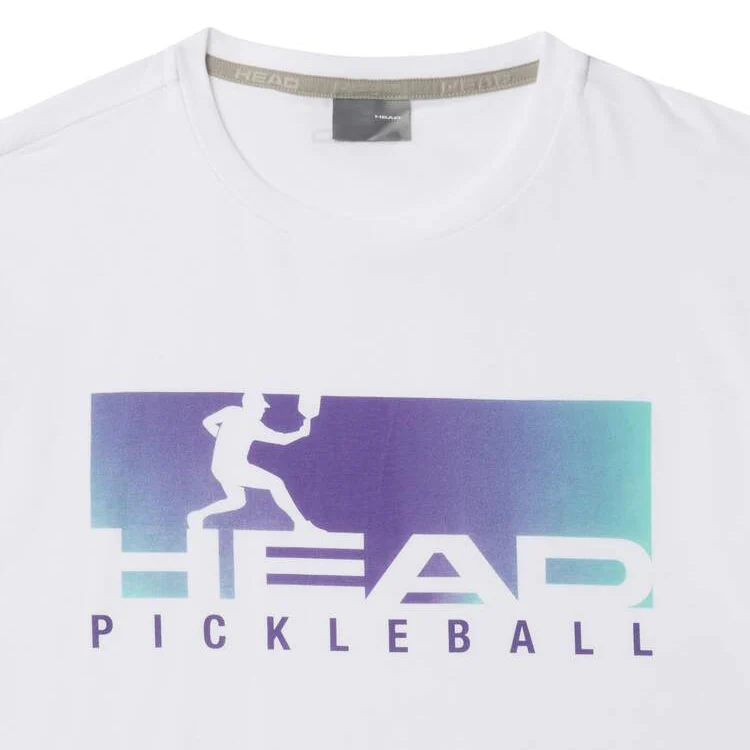 HEAD Men's Vision T-Shirt White Purple