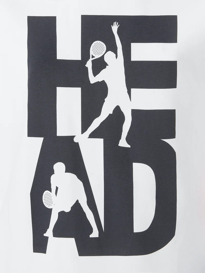 HEAD Women's Vision T-Shirt White Navy