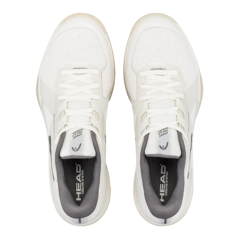Zapatillas HEAD Sprint Pro 4.0 Padel Chalk White/Dark Grey 2026
