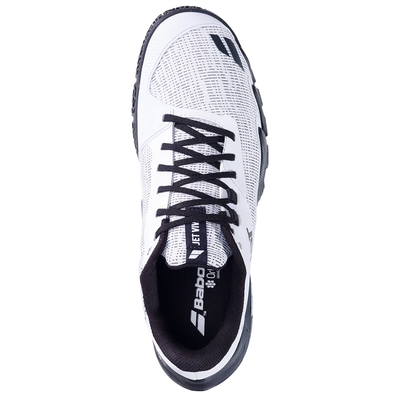 Babolat Men's Jet Viva Padel Shoes White Black