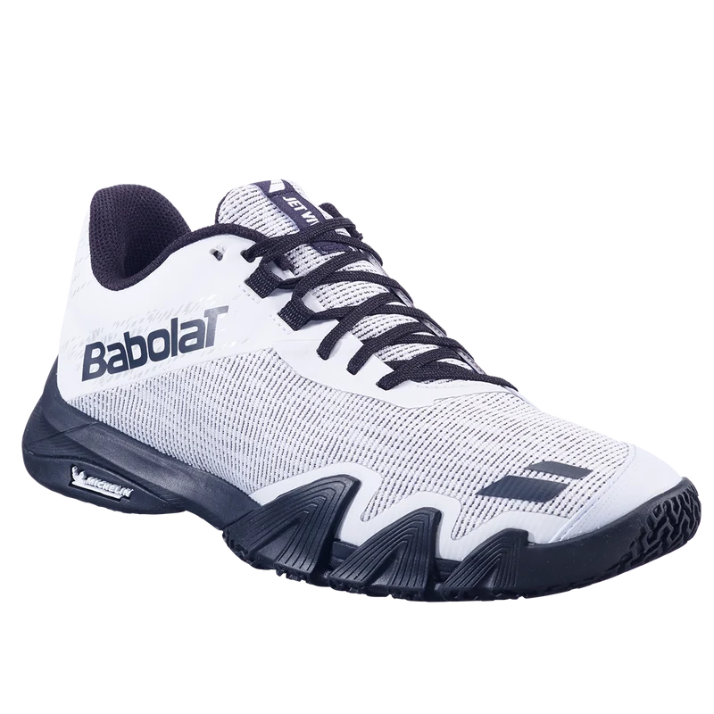 Babolat Men's Jet Viva Padel Shoes White Black