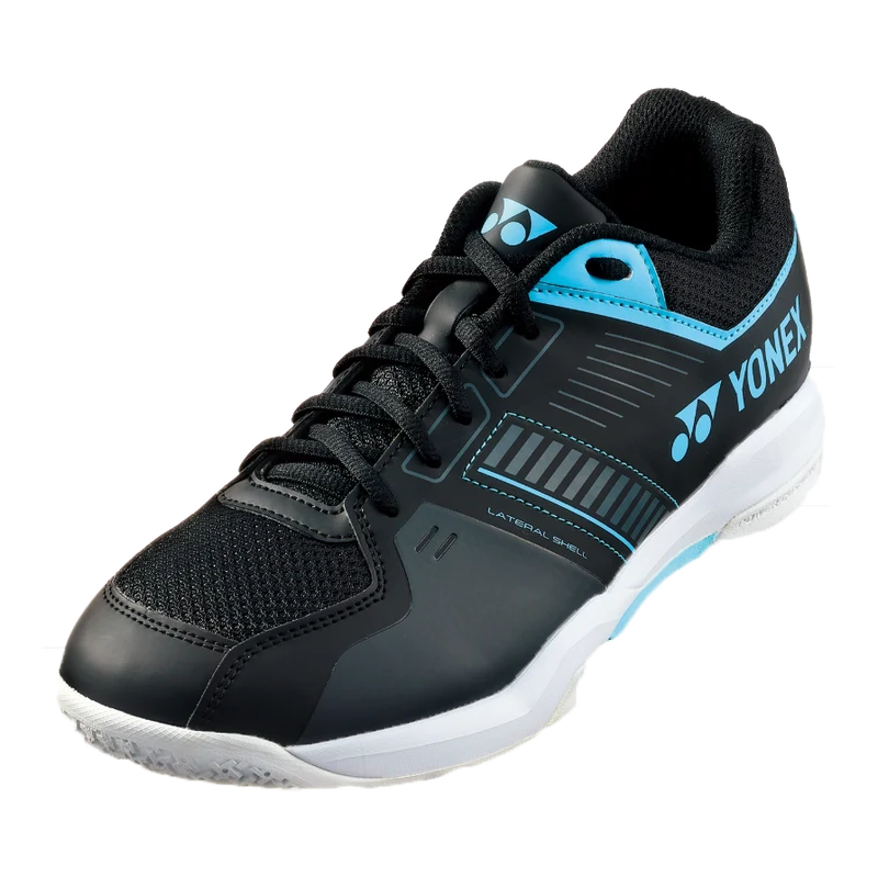 Yonex Men's Strider Flow Wide Indoor Court Shoes Black Blue