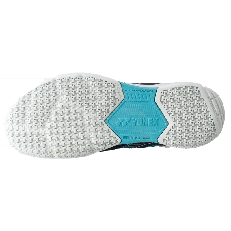 Yonex Men's Strider Flow Wide Indoor Court Shoes Black Blue