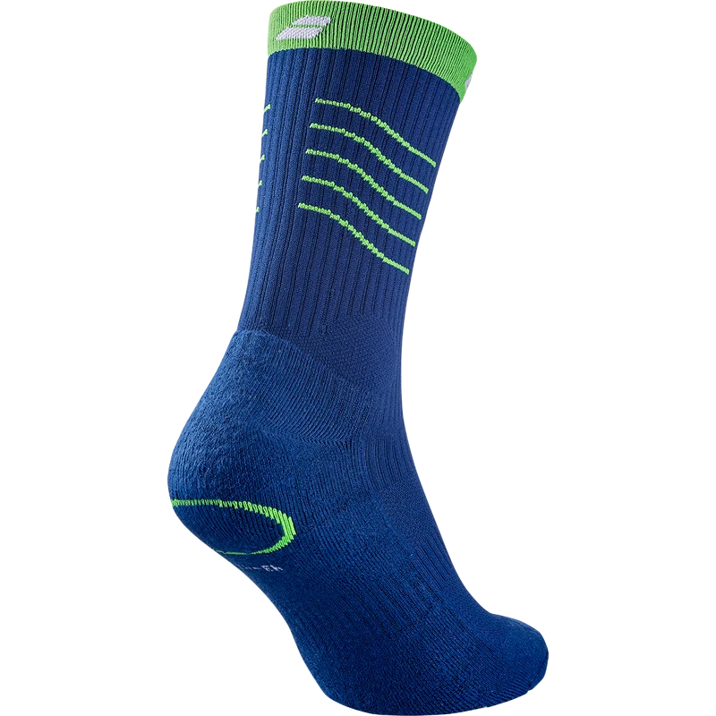 Babolat Men's Mid-Calf Lebron Sock Blue Depths