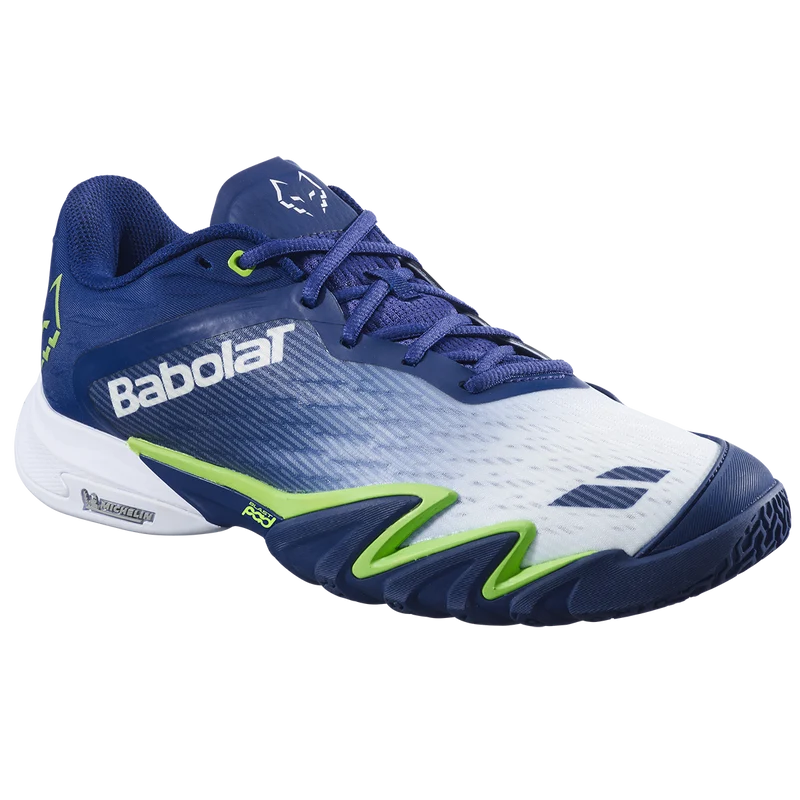 Babolat Men's Premura 3 Lebron Padel Shoes Blue Depths