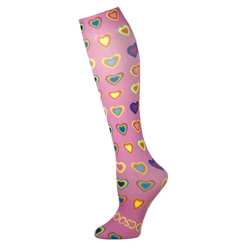 Hocsocx Neon Hearts Inner Socks