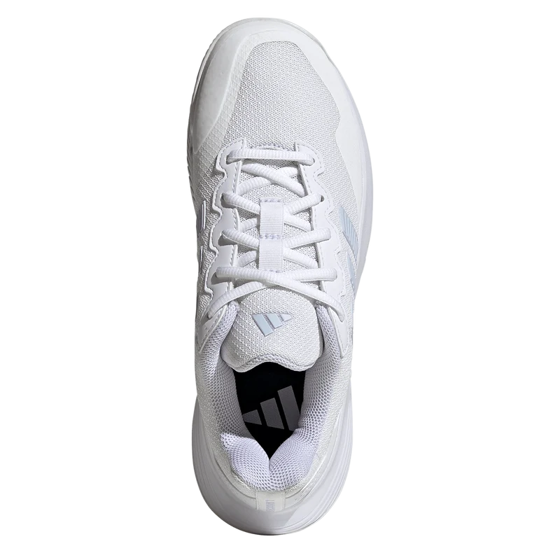 Adidas Women's GameCourt 2.0 Tennis Shoes White/Blue