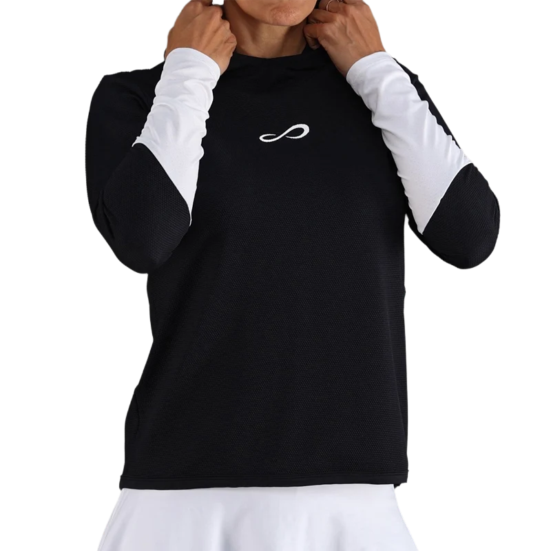 Sudadera Endless Breath Line Black White 2026