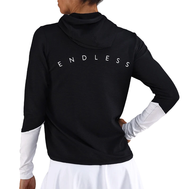 Sudadera Endless Breath Line Black White 2026