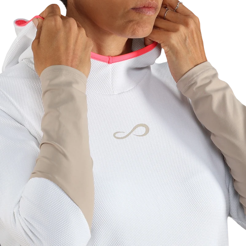 Sudadera Endless Breath Line White Delave 2026