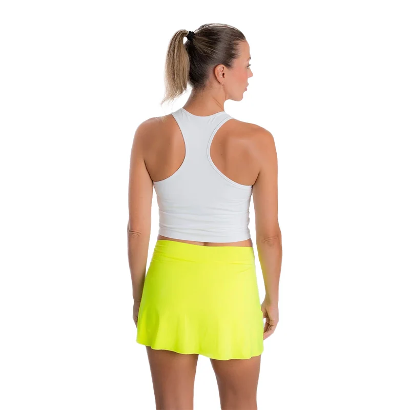 BELEN BERBEL BASICA RECTA YELLOW FLUOR (Falda)