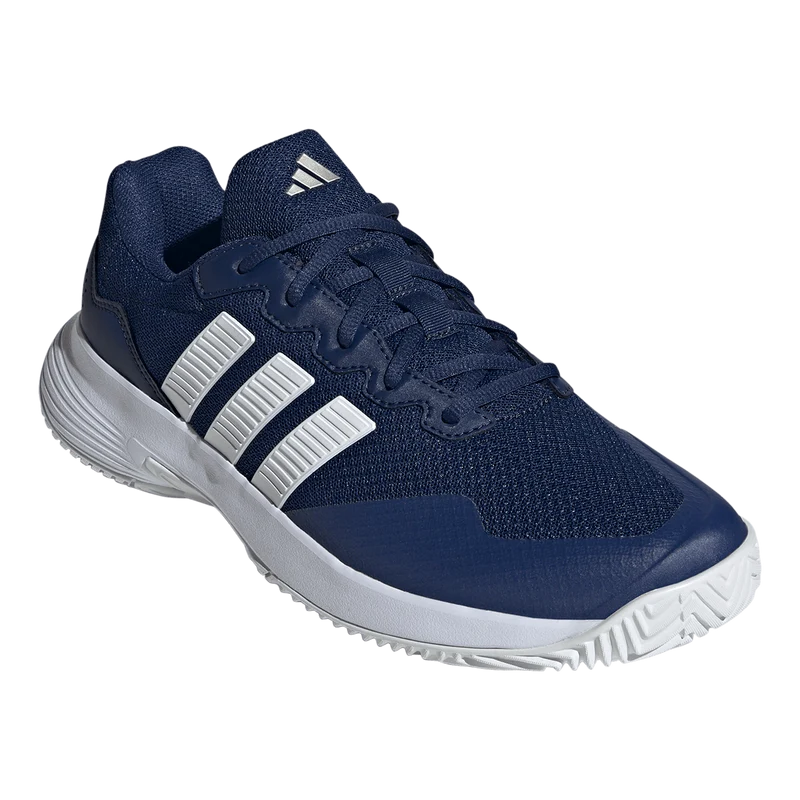 Adidas Men's GameCourt 2.0 Tennis Shoes Navy