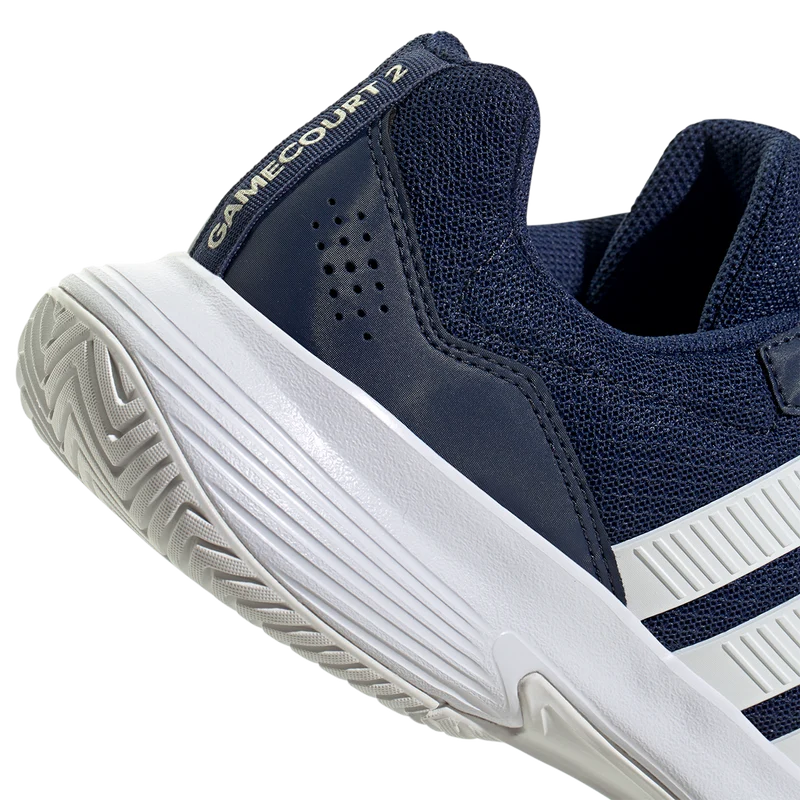 Adidas Men's GameCourt 2.0 Tennis Shoes Navy