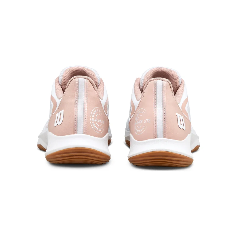 Hurakn Lite Padelschuh Damen-weiß, rosa
