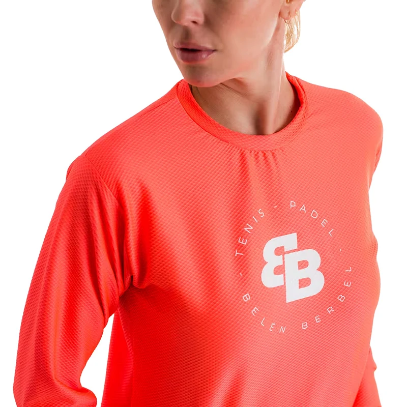 BELEN BERBEL TEXTURE CORAL (Sudadera)