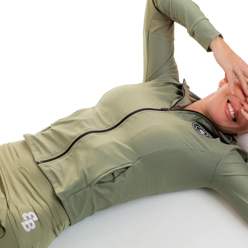 BELEN BERBEL TEXTURE GREEN (Chaqueta)