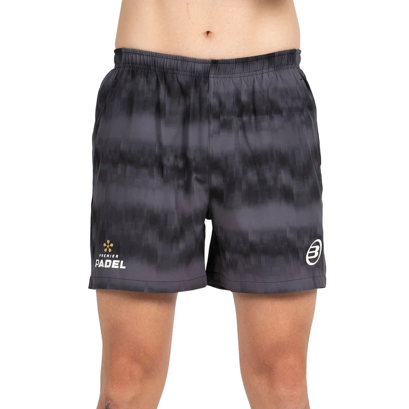 Bullpadel Men's Poenix Premier Padel Shorts Black