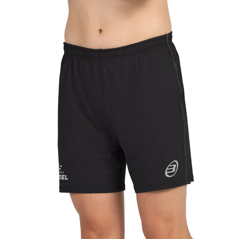 Bullpadel Men's Preux Premier Padel Shorts Black