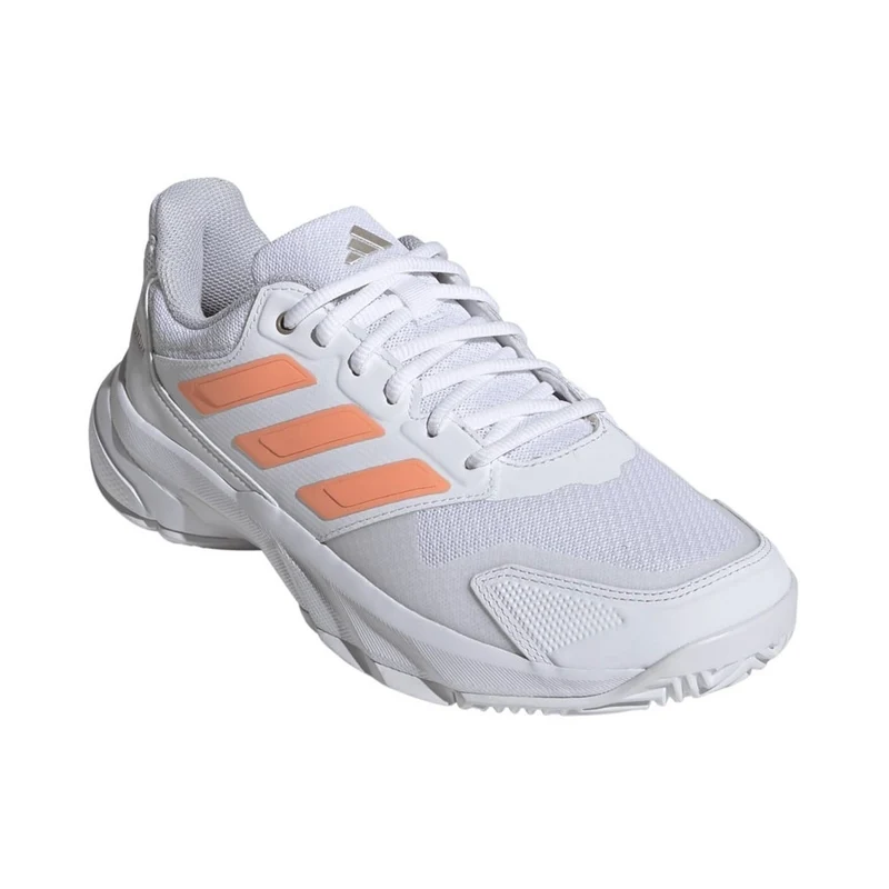 ADIDAS COURTJAM CONTROL 3 W White/Orange SS26 (Zapatillas)