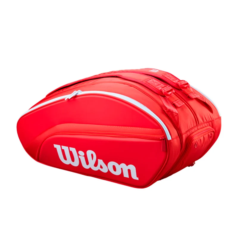 WILSON SUPER TOUR Padel Bag Red 2026 (Paletero)