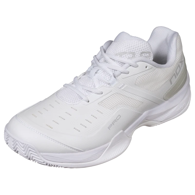 Nox Men's AT10 Pro Padel Shoes 26 White Grey