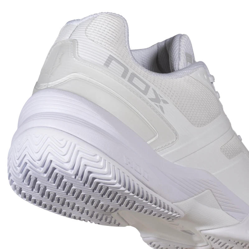 Nox Men's AT10 Pro Padel Shoes 26 White Grey