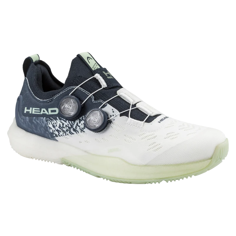 HEAD Men's Motion Pro 1.5 BOA Padel Shoes White Blueberry