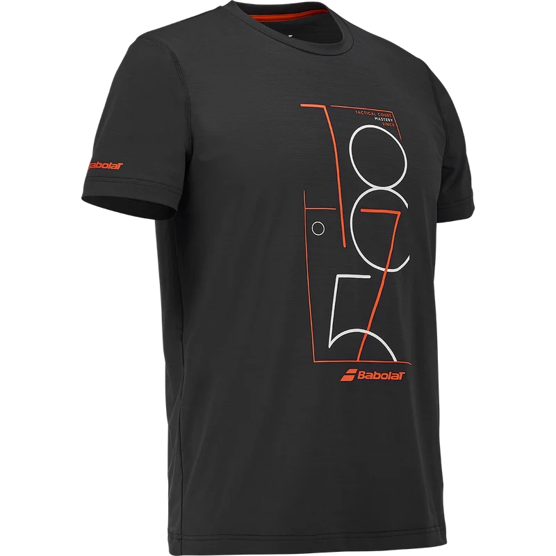 Babolat Men's Exercise Graphic Tee Black