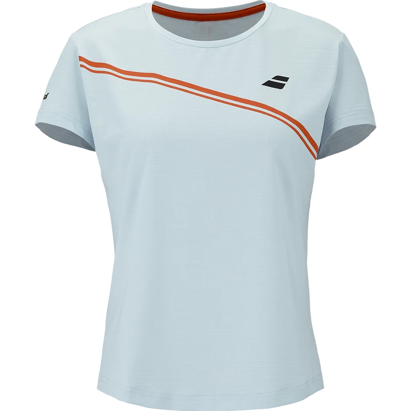 Babolat Women's Play Cap Sleeve Top Illusion Blue